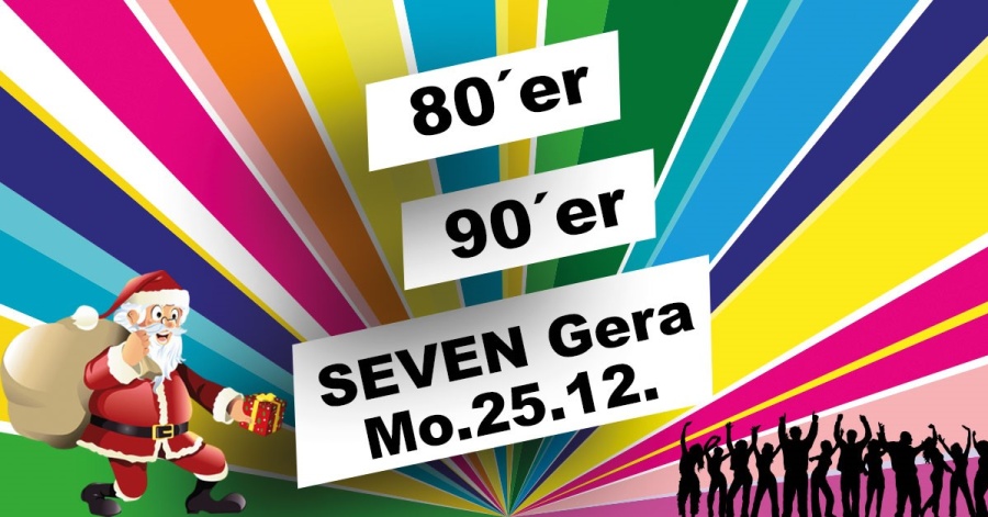 80er 90er Party Weihnachtsspecial | Seven Club